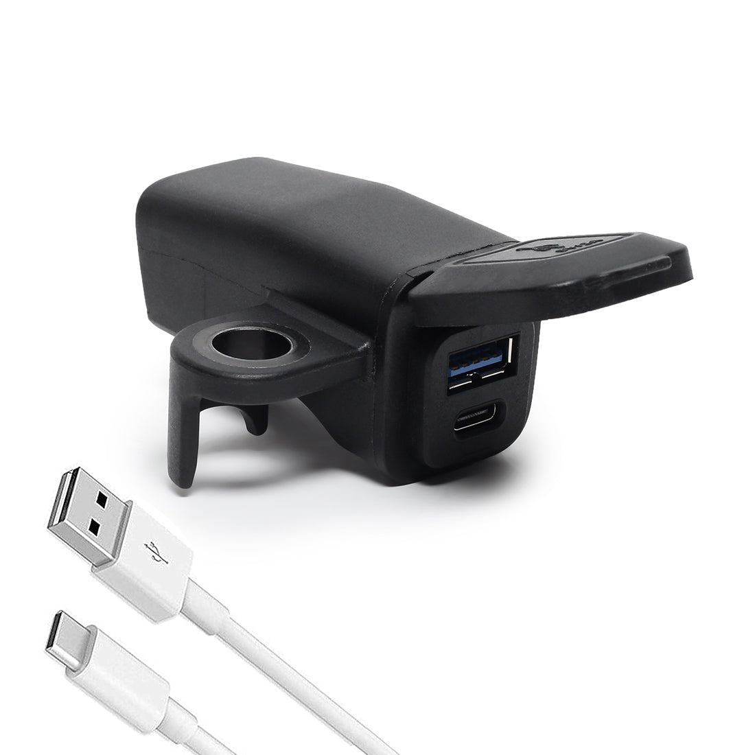 TVS Apache RTX USB Charger(A+C Type)